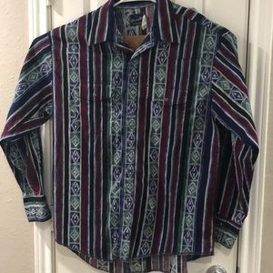 Vintage Wrangler Brushpopper Western shirt